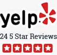 Yelp | 24 5-Star Reviews